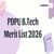 PDEU BTech Merit List 2025 - Check B.Tech Admission Merit List